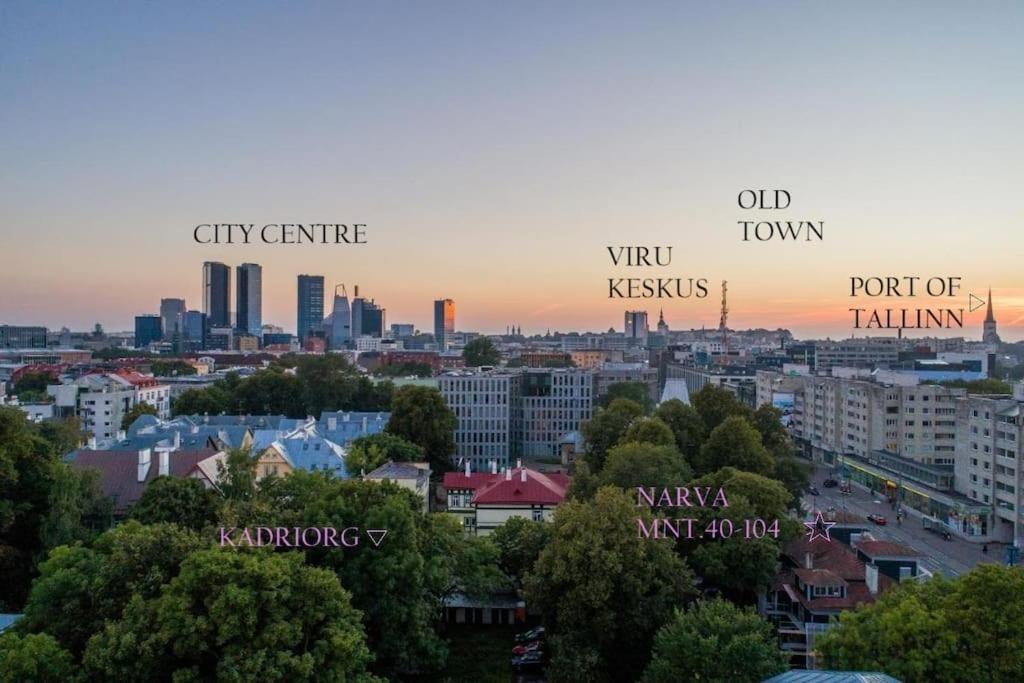 Urban-Glam City Centre Studio With A Gym And Terrace Talin Exterior foto